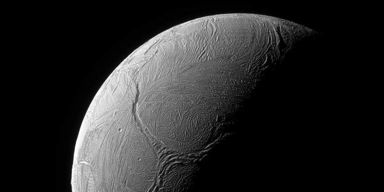 Saturn’s Moon Enceladus Has A Tentacle