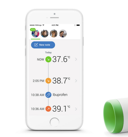 Withings Thermo App
