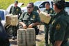 Last year along the Mexican border, U.S. authorities seized 2.4 million pounds of marijuana, 10,182 pounds of cocaine, 4,576 pounds of heroin and 933 pounds of methamphetamine.