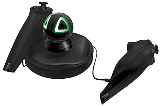 The first motion controller for PC gamers may be more accurate than a Wiimote or PlayStation Move. The Hydra's base emits a magnetic field, which it uses to identify where the wand is and how it's moving across six axes. Razer Hydra, $140; <a href="http://store.razerzone.com/store/razerusa/en_US/pd/productID.228849000">Razer</a>