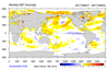 a map of sea surface temperature
