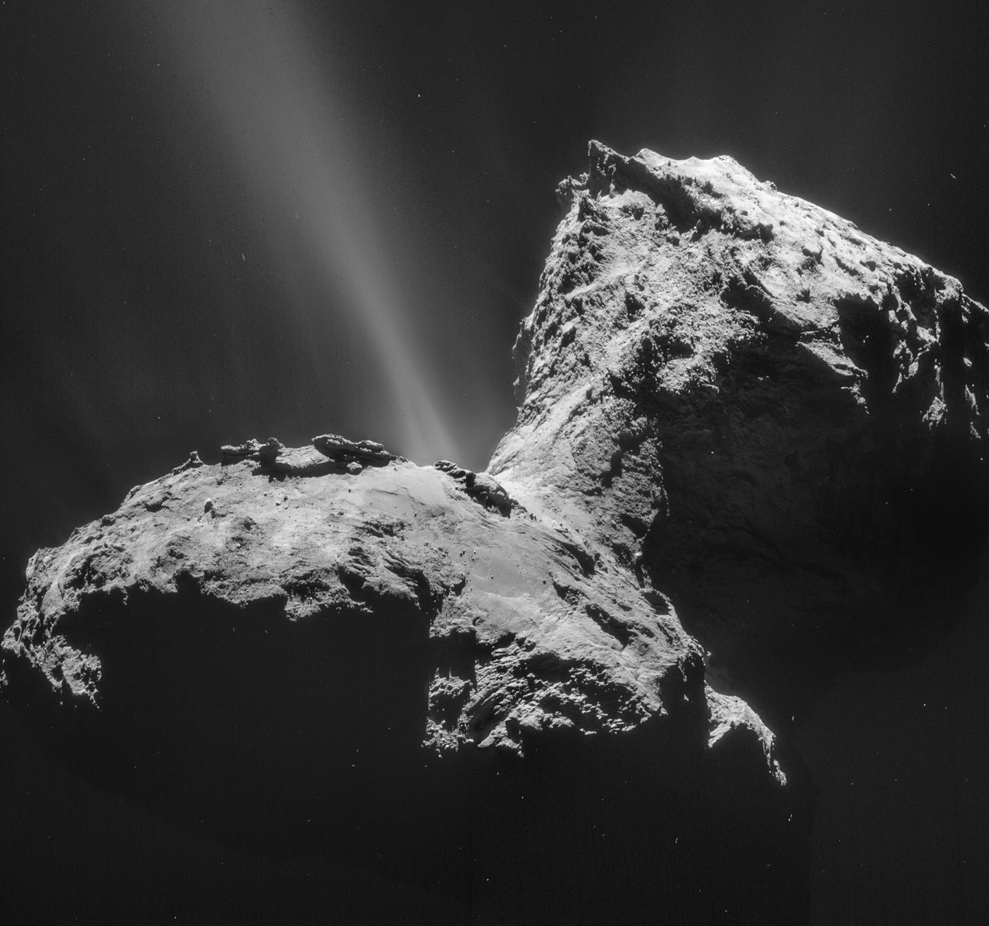 Image of Comet 67P/Churyumov-Gerasimenko was taken on January 31, 2015.