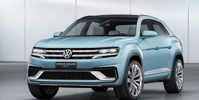 2015 Detroit Auto Show: Volkswagen Cross Coupe GTE: A Shape Of Things To Come