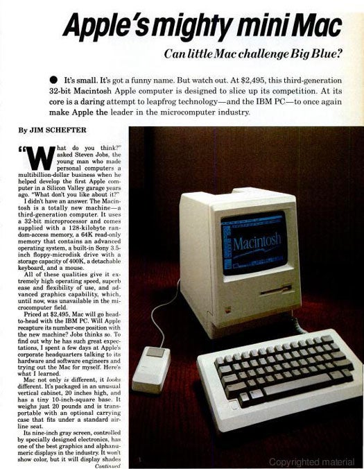 Introducing Macintosh: March 1984