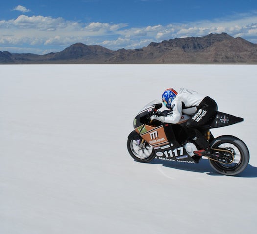 World’s Fastest Electric Motorcycle Sets New Record