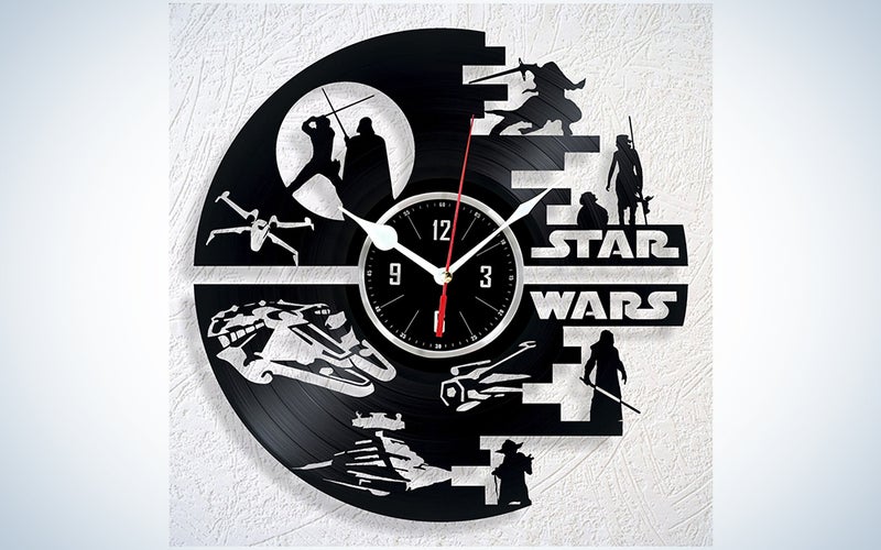 Star Wars vinyl wall clock