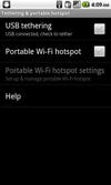 Oh yes, that's right—from a software standpoint, now any Android phone can tether and be a portable Wi-Fi hotspot right out of the box. (Of course, it depends on the hardware and software too.)