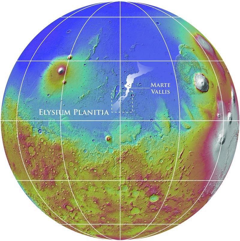 3-D Reconstruction Of Martian Surface Uncovers Lost Evidence Of Ancient Floods
