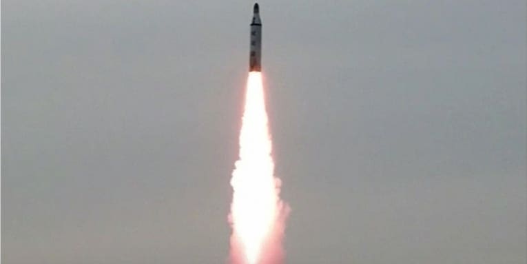 North Korea’s Latest Submarine Missile Launch Travels 300 Miles