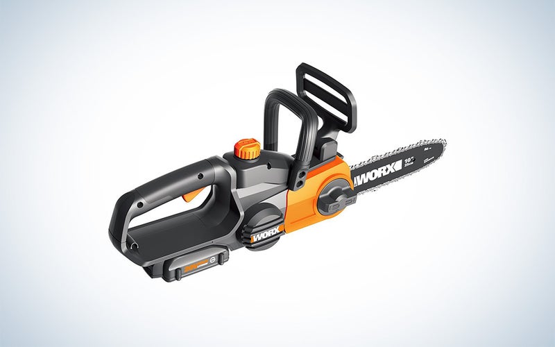 Work electric portable chainsaw