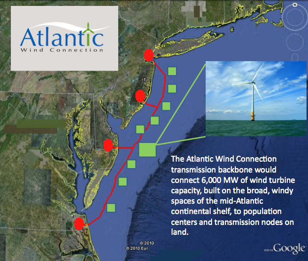 Giant Undersea Network Will Bring Offshore Wind Power to East Coast, With Google Investment