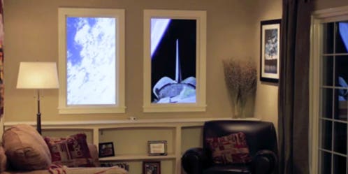 Tired of Looking at the Yard? Turn Two HDTVs into a Magic Window on the World
