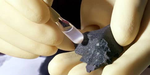 Genetic Material Found on Meteorite