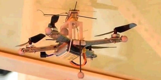 Gecko-Like Drone Can Land On Walls And Ceilings [Updated]