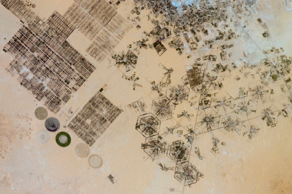 Al jawf, eastern libya seen from space