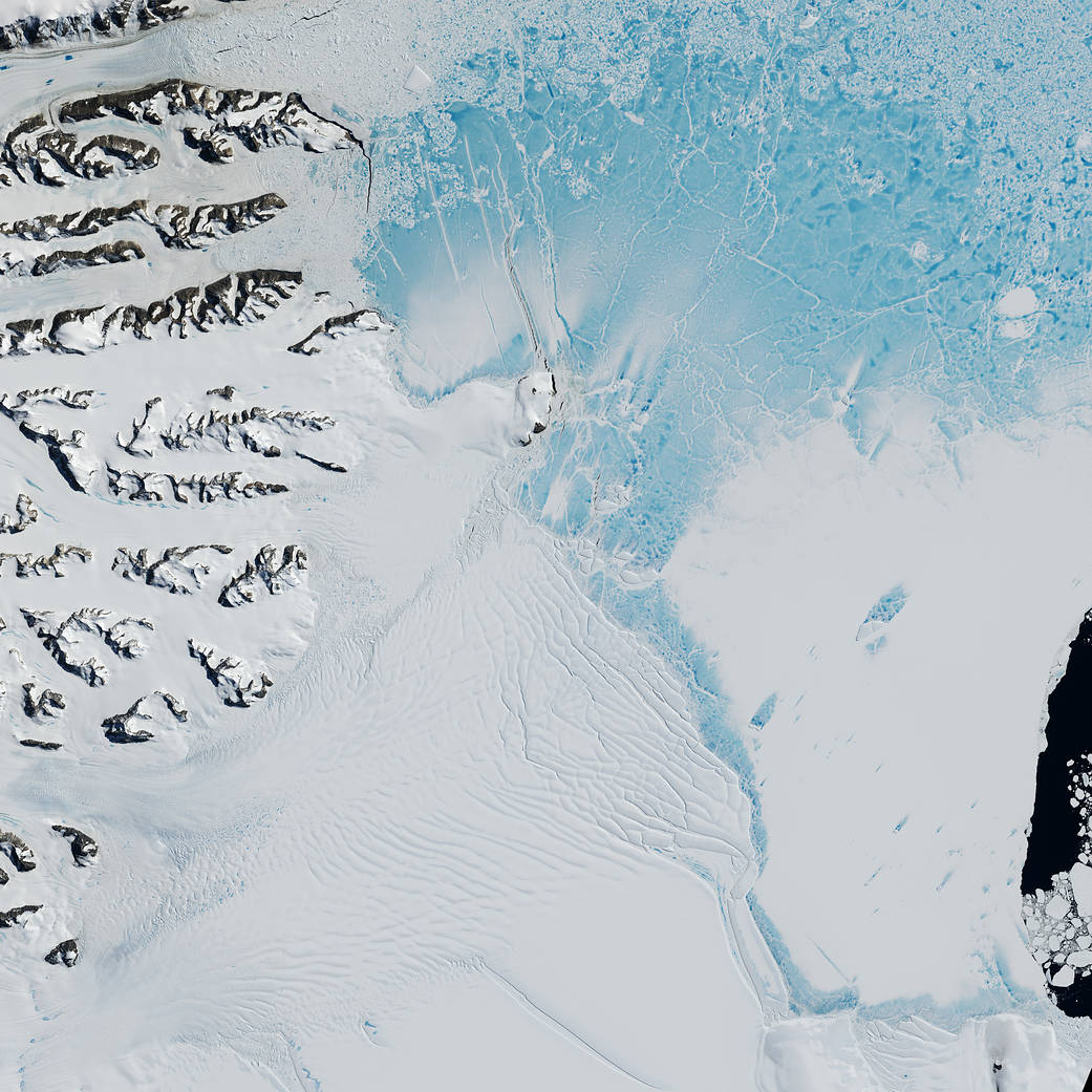 Here’s how we were able to see that giant chunk of ice break off of Antarctica