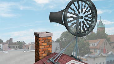A Personal Turbine Makes Your Rooftop Into a Wind Farm