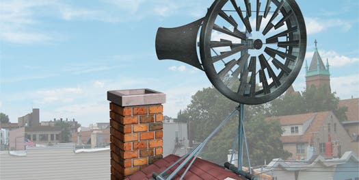 A Personal Turbine Makes Your Rooftop Into a Wind Farm