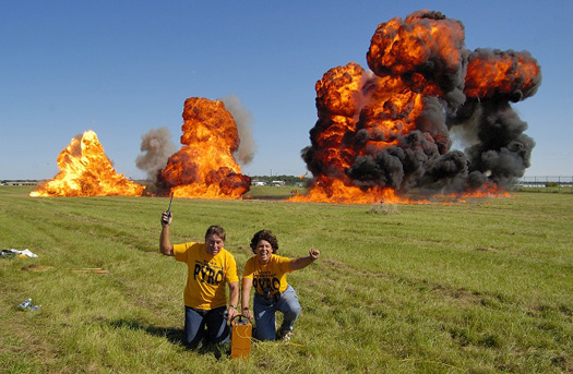 PopSci Q+A: The Power Couple of Pyrotechnics Explains the Perfect “Wall of Fire”