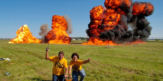 PopSci Q+A: The Power Couple of Pyrotechnics Explains the Perfect “Wall of Fire”