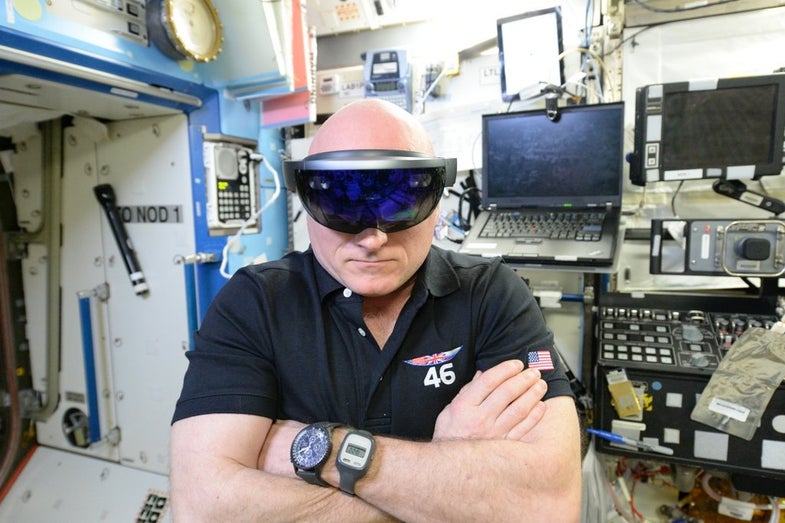 Astronauts Start Using Hololens On Space Station