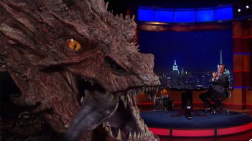 Special Effects 2014: Smaug Appears On ‘The Colbert Report’