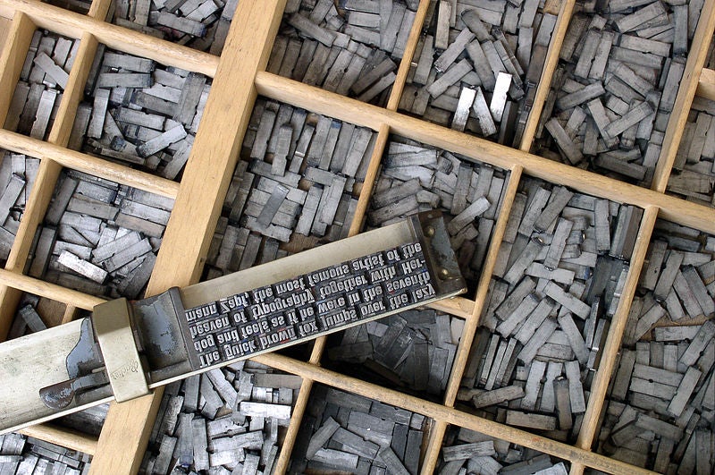 <strong>1408:</strong> The Yongle dadian, assembled by more than 2,000 scholars, fills more than 11,000 volumes with the collected knowledge of Chinese civilization. <strong>1453:</strong> Moveable type [pictured] makes it economical to print many kinds of documents. <strong>1538:</strong> Parishes in England begin keeping weekly records of all christenings, marriages and burials. <strong>1561:</strong> French mathematician Franciscus Vieta begins writing mathematical formulas with letters as variables, using vowels for unknowns and consonants for parameters. <em><a href="http://www.wolframalpha.com/docs/timeline/">Content courtesy of Wolfram|Alpha</a></em>