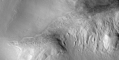 Martian “Debris Aprons” Are Full Of Water