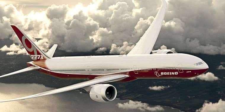 Boeing’s new 777x planes have wings so wide they need to fold just to fit at the gate