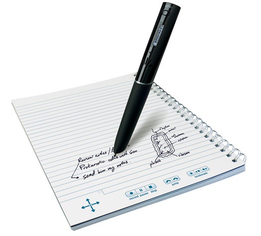 Never fear losing a hastily scrawled note or phone number again. The Livescribe Echo pen contains software that transfers your notes directly to Google Docs, Evernote or a PDF, so they're archived in the cloud for all time. Livescribe Echo Smartpen; From $100; <a href="http://livescribe.com">livescribe.com</a>