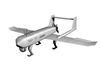 Computer model of the Mohajer-4 unmanned aircraft