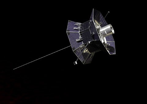 Launch date: 2015<br />
Four satellites in Solar Sentinel will fly in varying orbits around the sun, monitoring a solar storm's path all the way to Earth. A fifth orbiter will watch the far side of the sun.