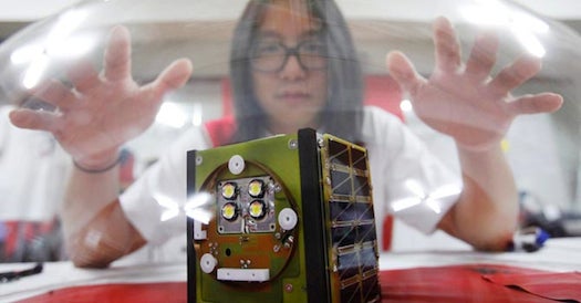 South Korean Artist Prepares to Launch His Homemade Satellite Into Orbit