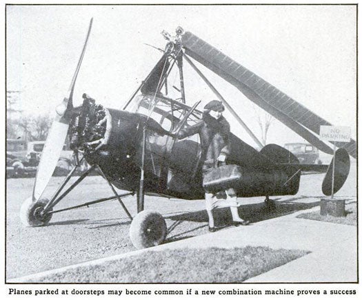 Windmill Autoplane: June 1935