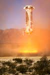 Blue Origin Shepard Rocket Landing