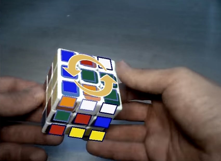 Solve A Rubik’s Cube With Augmented Reality
