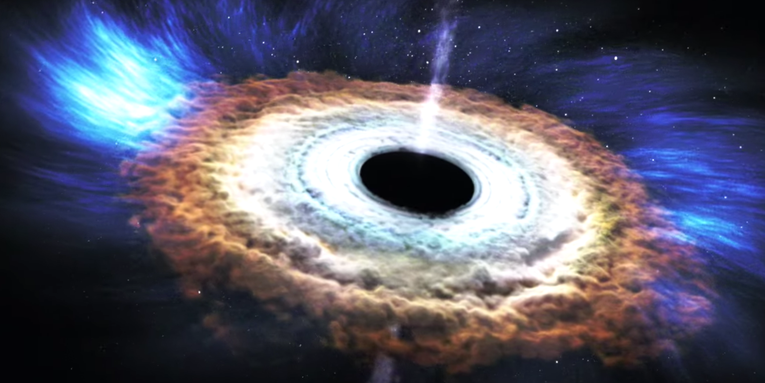 Watch A Star Get Shredded By A Black Hole In This Beautiful And Terrifying Animation