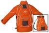 Transform this jacket into a backpack by flipping straps out from a pocket in the liner and folding the body inside. Zippered compartments provide the same amount of space in either mode-up to 760 cubic inches, equivalent to a small daypack. ** Core Gear Xip3 $500; <a href="http://www.xip3.com">xip3.com</a>**