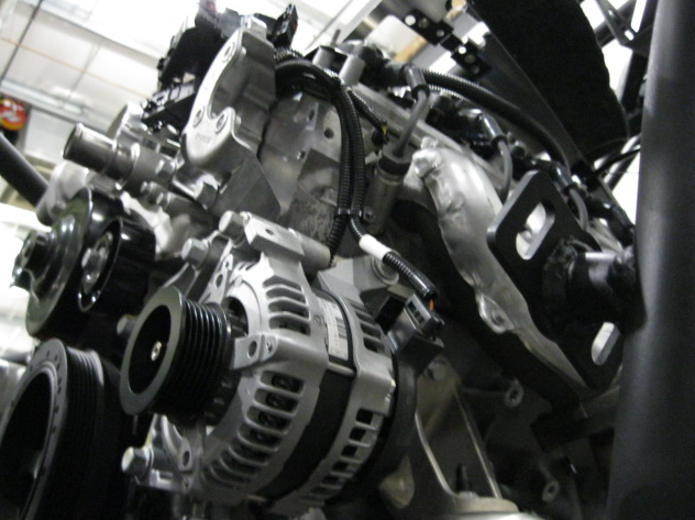 Closeup of the FLYPmode's engine