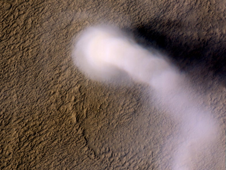 Today On Mars: Curiosity Records Hurricane-Like Air Pressure Swings