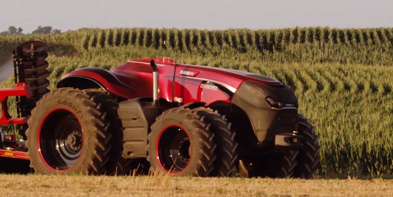 Autonomous Tractor Concept Takes The Farmers Out Of Farming