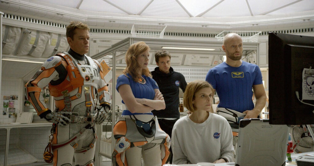 The Ares 3 crew in âThe Martianâ