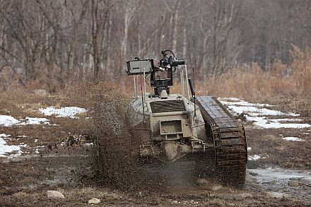 Tank Through the Mud