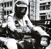 "You shouldn't wear headphones while on a bike, so plug your portable stereo into the Stereo Sound Vest," we wrote in December 1985. There have been many advancements in electronic clothing since then. But more practical to motorcyclists are heated jackets and gloves, which work like electric blankets running off the vehicle's battery.