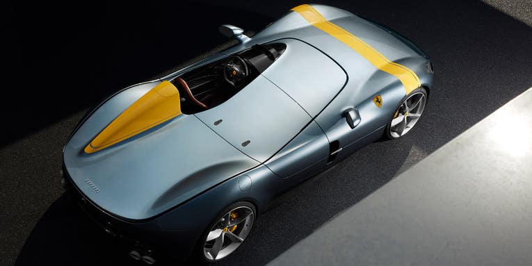 Ferrari mixed retro racing design and a V12 engine in its limited-edition Monza cars