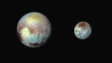 Pluto's 'Heart' Is Broken, And Its Moon Charon Is A Redhead