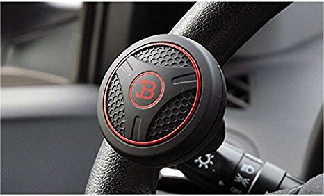 Bl Silicon Black Platinum Power Handle Car Steering Wheel Suicide Spinner Accessory Knob