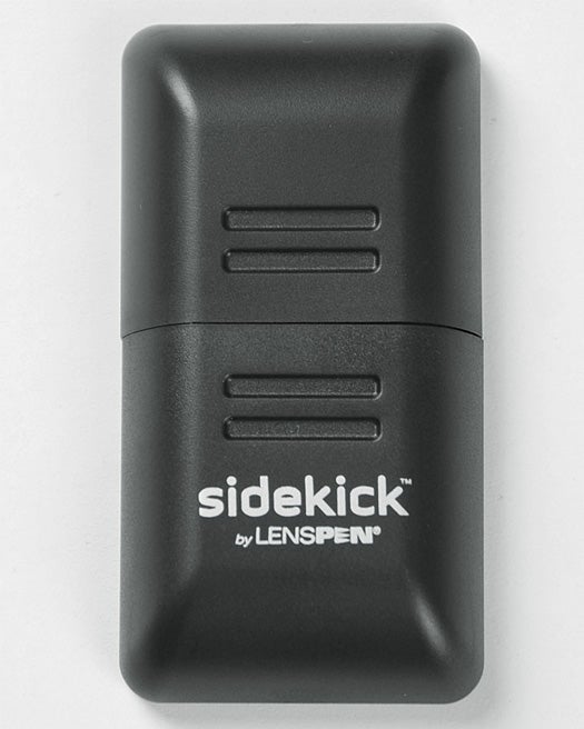 More embedded carbon makes this microfiber wiper a dry and effective way to clean tablet screens. A plastic handle keeps your hands from reintroducing oil. LensPen Sidekick $20; **<a href="http://lenspen.com">lenspen.com**</a>