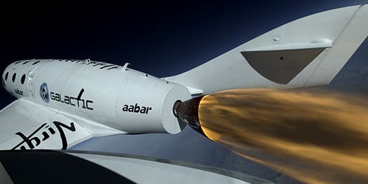 Virgin Galactic’s Spaceship Flies On Rocket Power For First Time [Updated With Video]