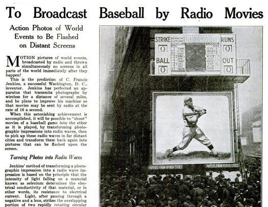Live Sports Parties: May 1923